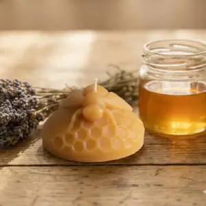 Vela cera abeja