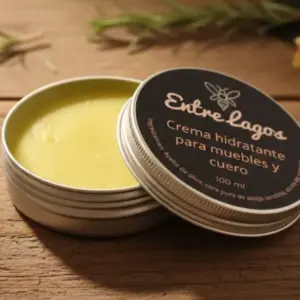 Crema hidratante para muebles y cuero