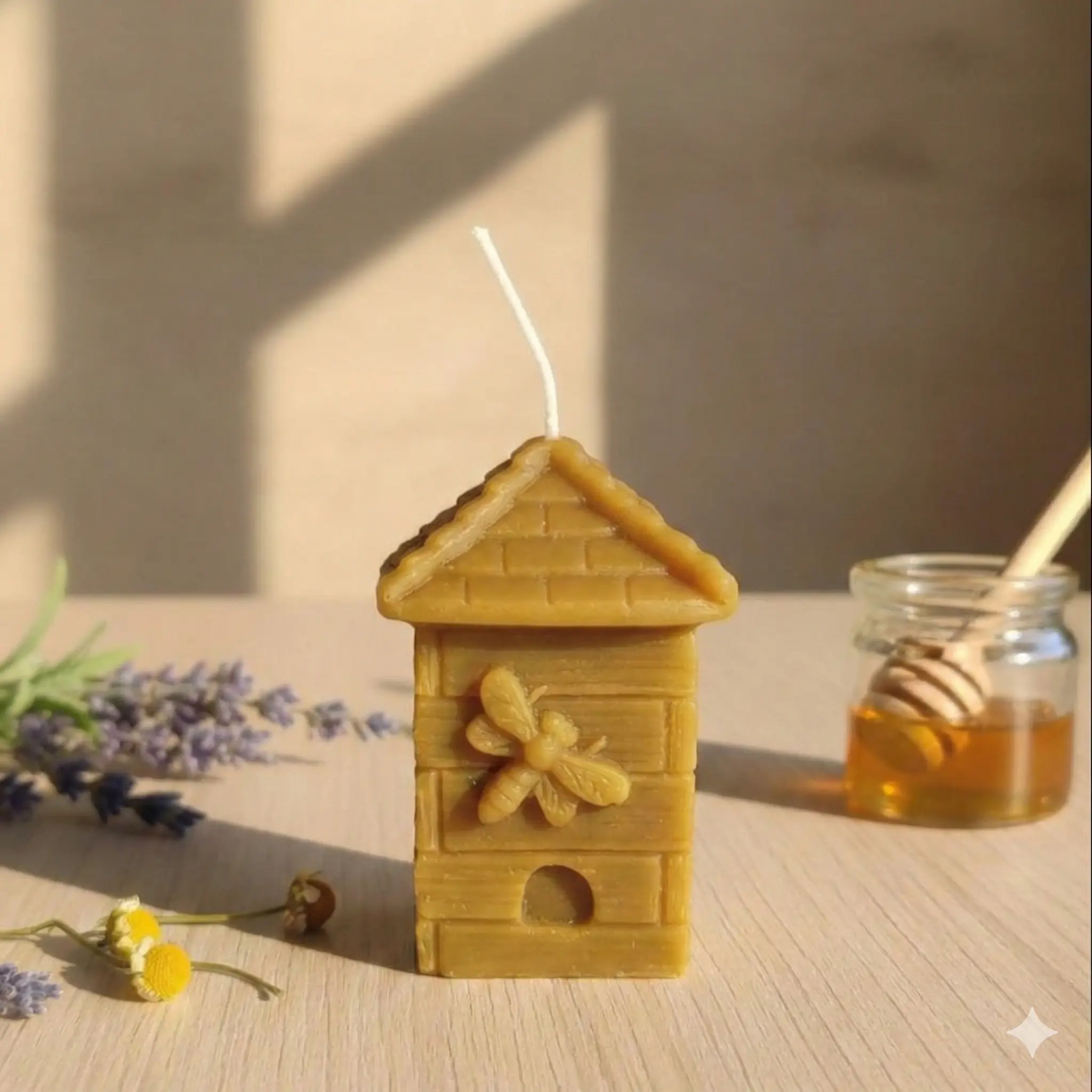 Vela cera Casita - Imagen 2