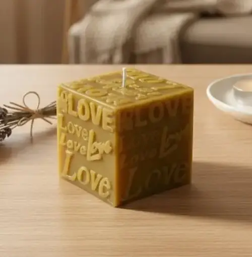 Vela cera Love