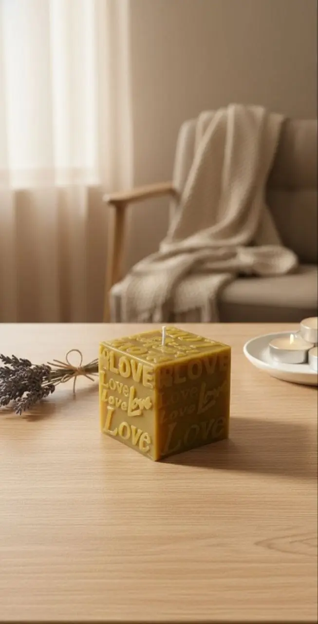 Vela cera Love - Imagen 2